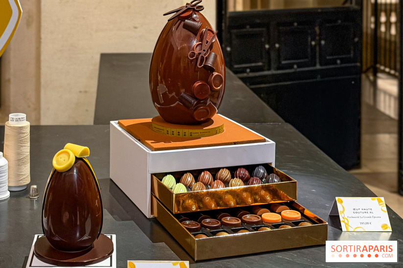 Chocolats de Pâques 2026 ultra-mode par Pierre Marcolini : Oeufs Couture et petites merceries à croquer - IMG 9903