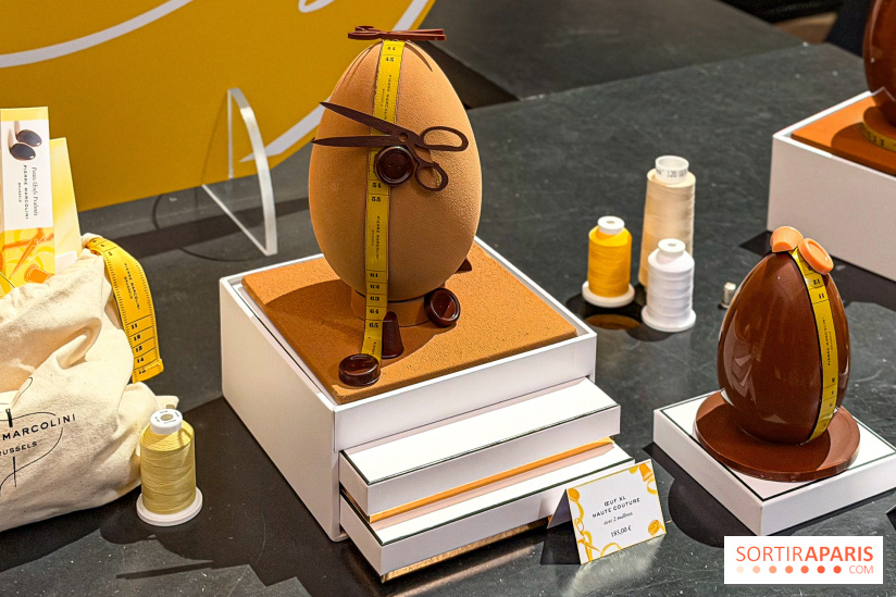 Chocolats de Pâques 2026 ultra-mode par Pierre Marcolini : Oeufs Couture et petites merceries à croquer - IMG 9905