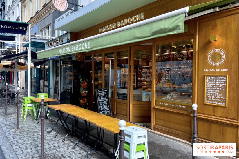 Maison Baroche - Devanture terrasse