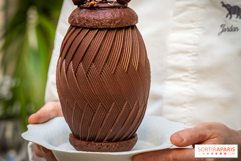 L'oeuf de Pâques Paris-Brest de la Réserve 2026 par Jordan Talbot - photos - A7C09333