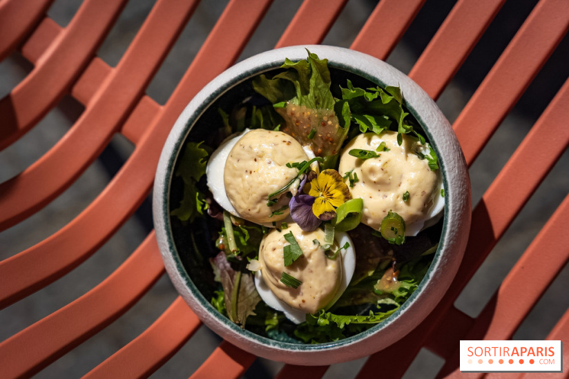 La Petite Marguerite, bouillon des puces de Saint-Ouen 93 - photos - oeufs mayo
