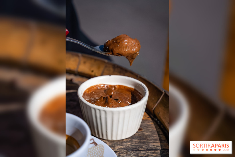 La Petite Marguerite, bouillon des puces de Saint-Ouen 93 - photos - mousse au chocolat
