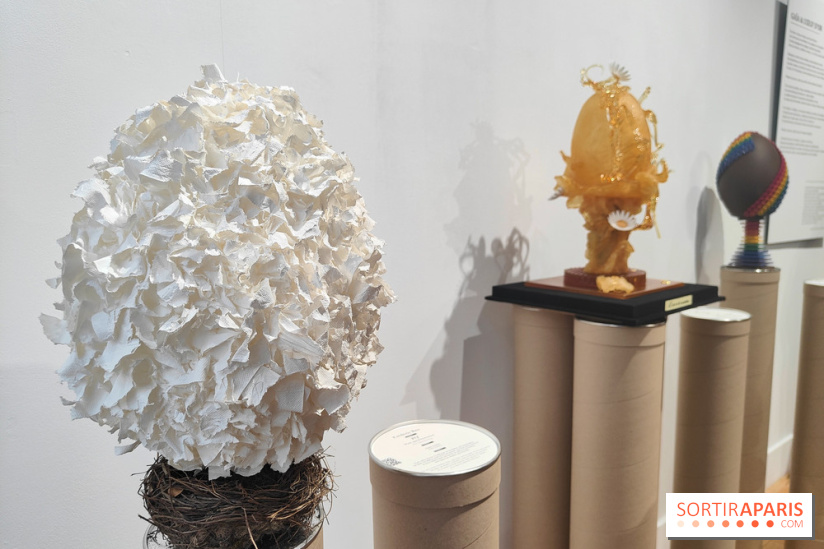 Eggxtraordinaire : chocolatiers et artistes subliment l'œuf dans une exposition à la galerie Joseph