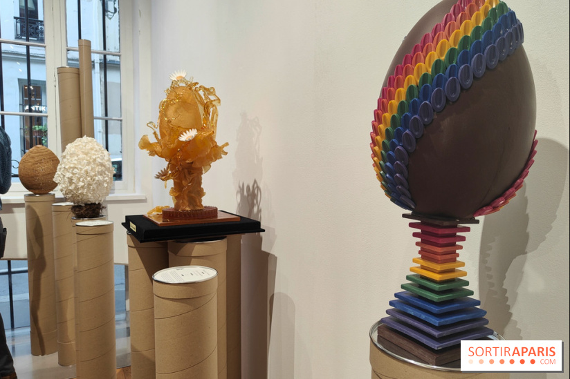 Eggxtraordinaire : chocolatiers et artistes subliment l'œuf dans une exposition à la galerie Joseph