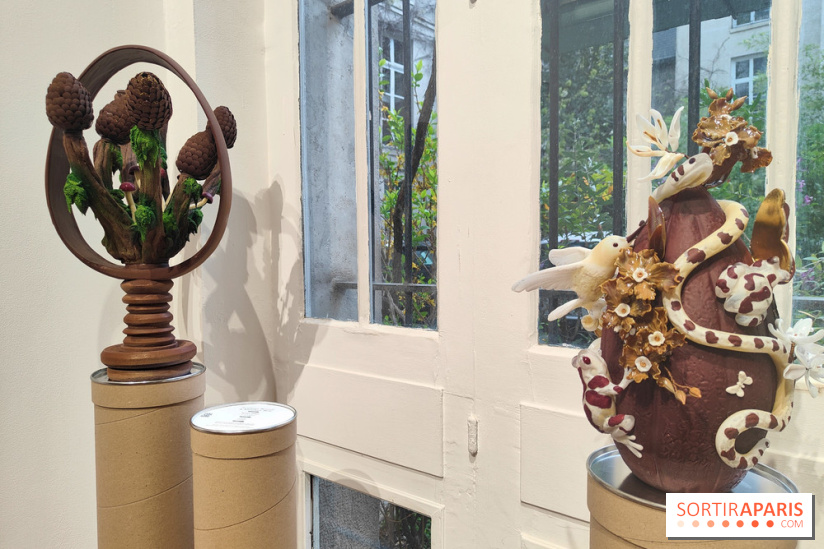 Eggxtraordinaire : chocolatiers et artistes subliment l'œuf dans une exposition à la galerie Joseph
