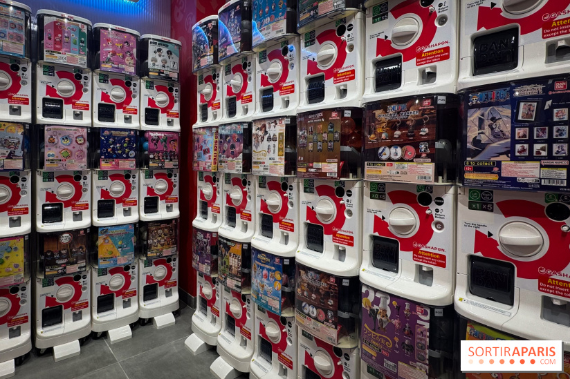 Boutique Gashapon Rue Rivoli