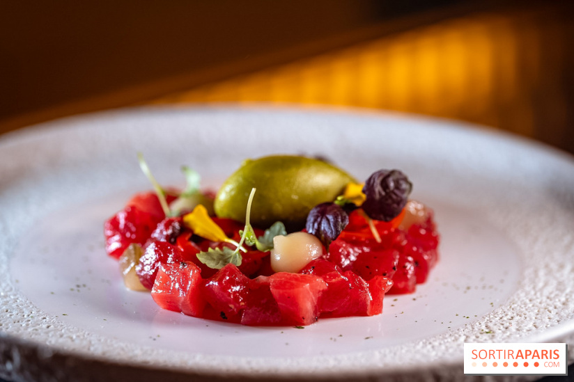 Rivages restaurent de la mer du Scribe Opéra Paris 9e, les photos - tartare de thon