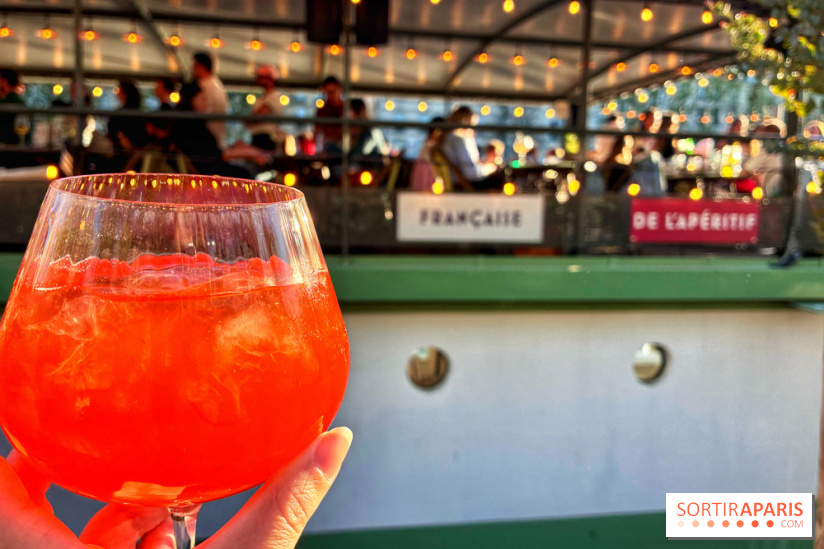 Une péniche-guinguette dédiée à l'apéro sur les quais de Seine  - IMG 4872