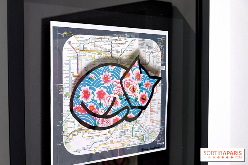 BON PLAN, l'expo de street art autour du plan de métro à Paris - nos photos
