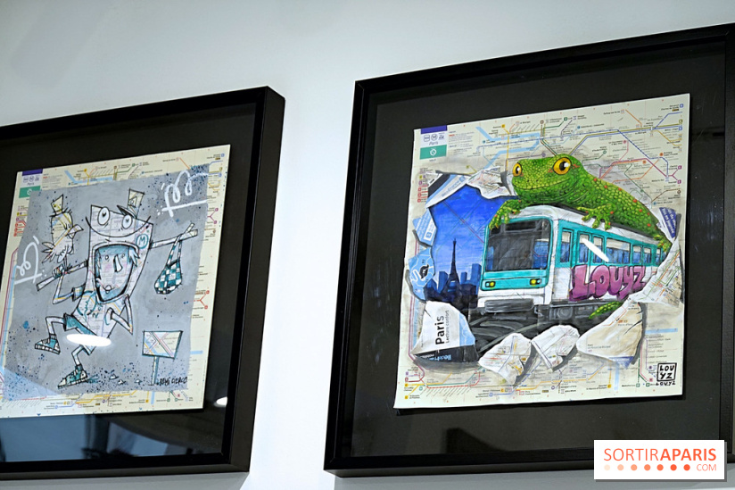 BON PLAN, l'expo de street art autour du plan de métro à Paris - nos photos
