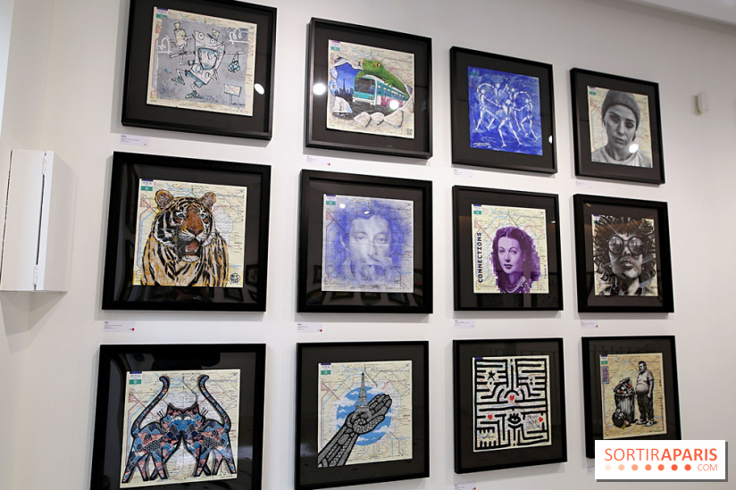BON PLAN, l'expo de street art autour du plan de métro à Paris - nos photos