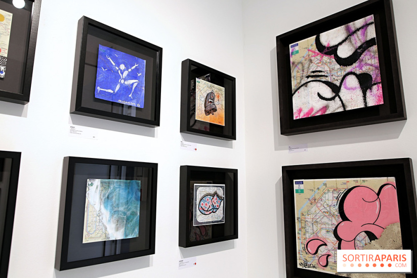 BON PLAN, l'expo de street art autour du plan de métro à Paris - nos photos