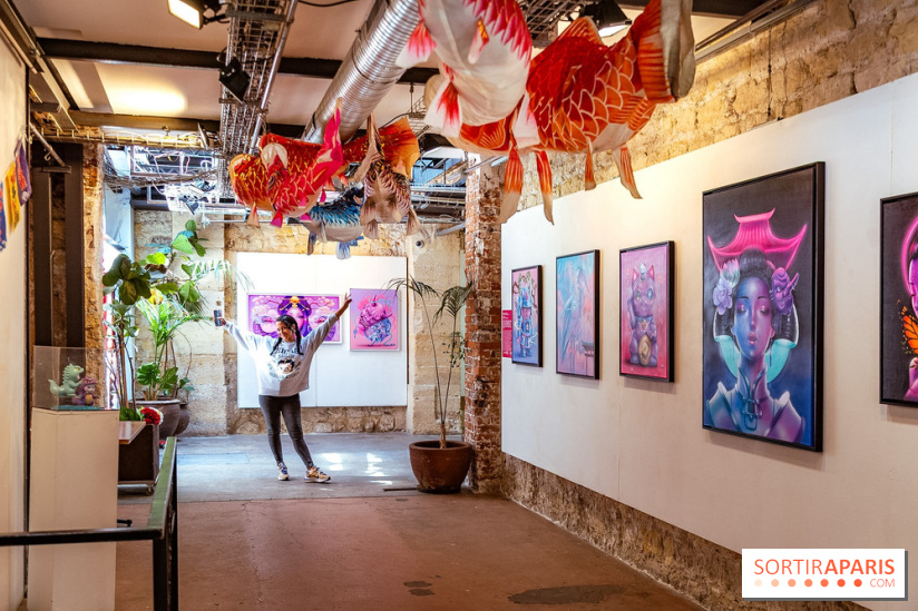 L'Exposition japonisante de Kaldea à l'espace Cinko en mode Identité - photos