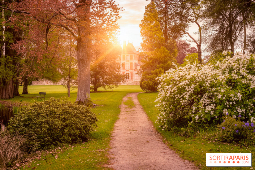 Château de Courson et son domaine : Parc Botanique et Jardin Remarquable en Région Parisienne  - A7C02958 Edit