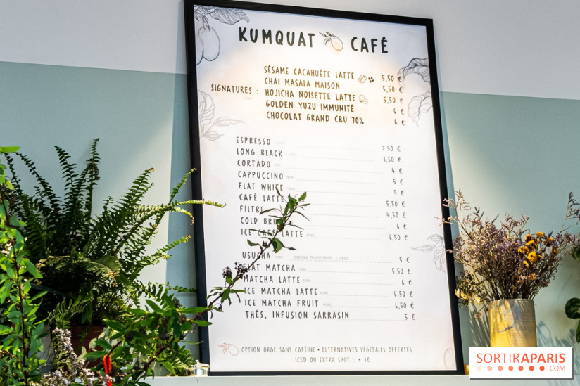 Kumquat café, le coffee shop aux accents asiatiques Paris 11e - photos
