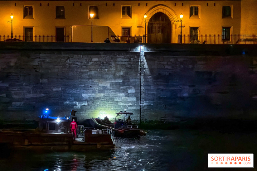 Simulation géante des pompiers de Paris sur les quais parisiens - IMG 3852