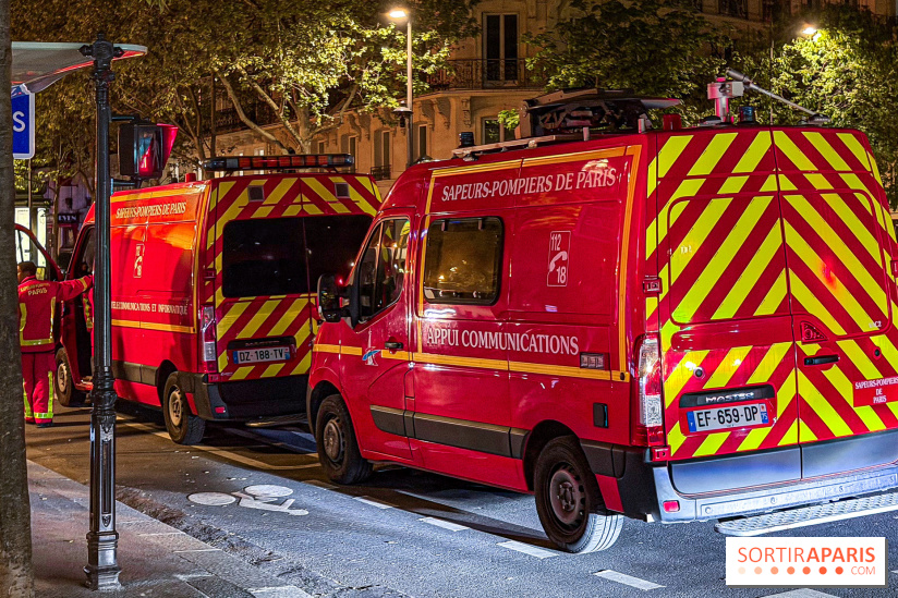 Simulation géante des pompiers de Paris sur les quais parisiens