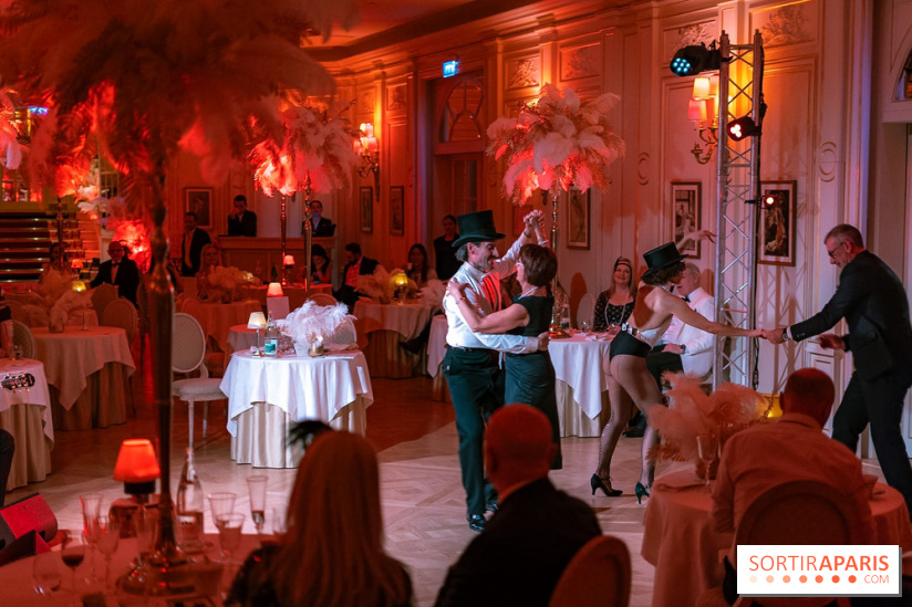 Soirée Gatsby au Ritz Paris, le dîner - spectacle exceptionnel - photos