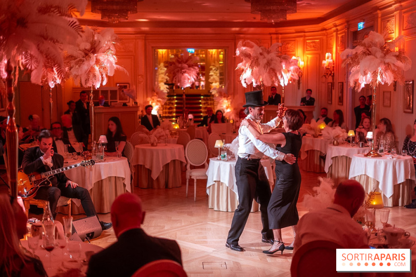 Soirée Gatsby au Ritz Paris, le dîner - spectacle exceptionnel - photos