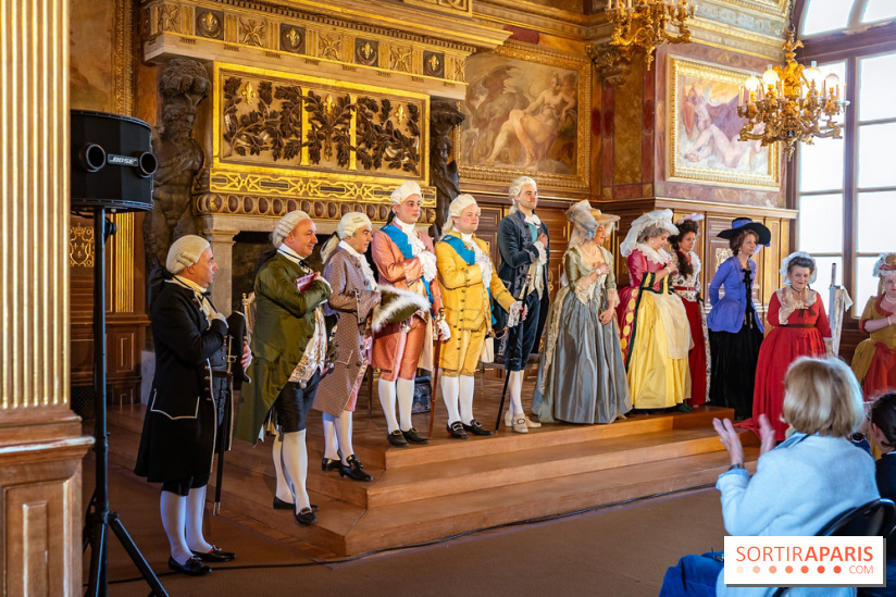 Week-end de reconstitutions desséjours de Marie-Antoinette et Louis XVI à Fontainebleau en photos