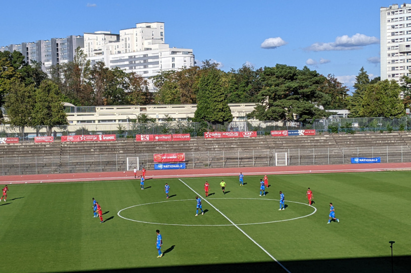 Autour du Terrain - Match Lyon   La Duchère contre Olympique d'Alès N2 2022 2023, match