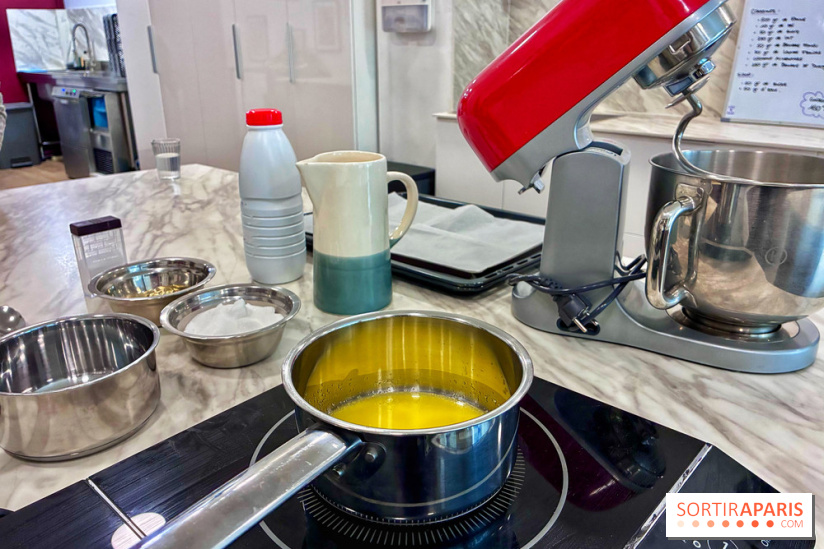 Atelier croissant bicolore