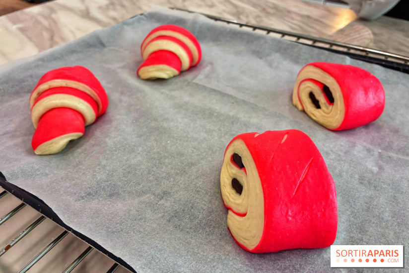 Atelier croissant bicolore