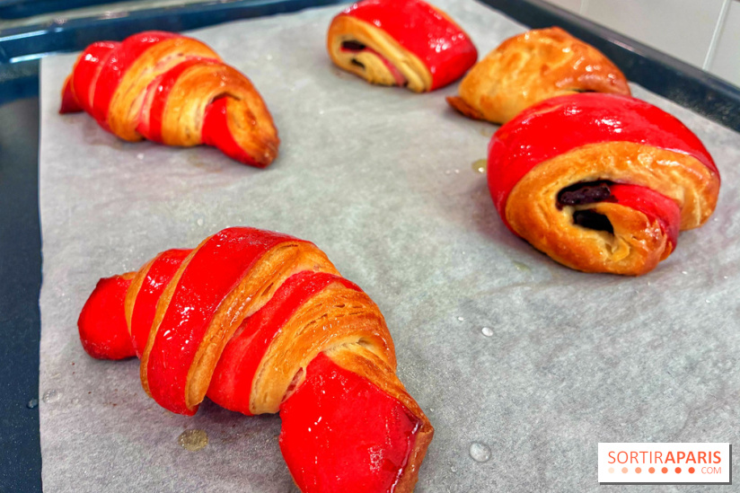 Atelier croissant bicolore