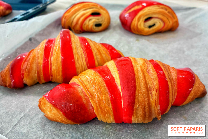 Atelier croissant bicolore
