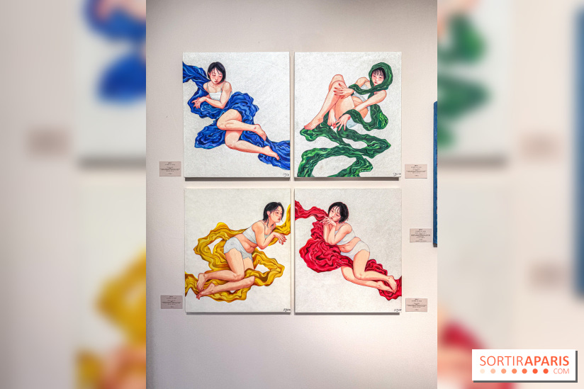 Zipcy à Paris : l’exposition La Forteresse Douce à la galerie Goldshteyn-Saatort - IMG 6605