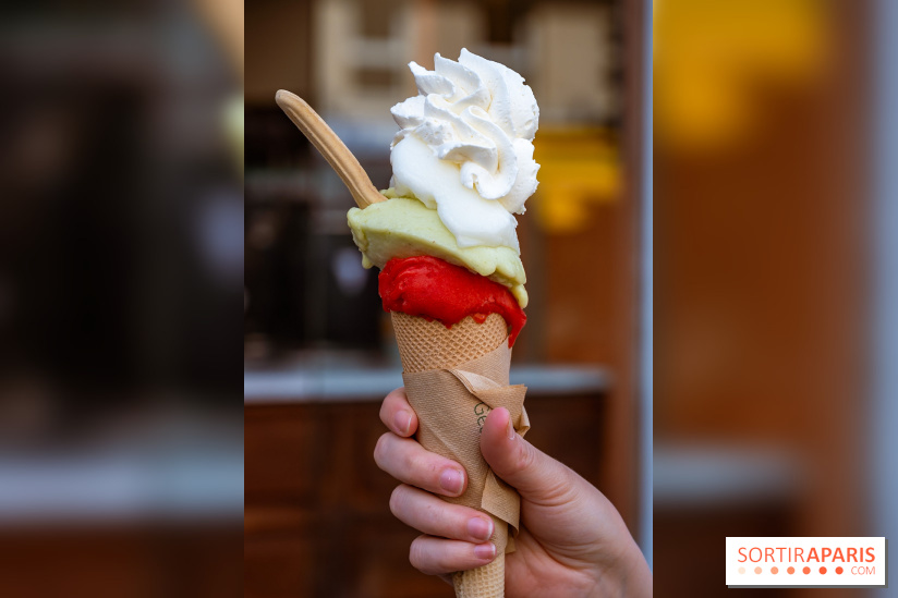 LaCrèma gelato, glacier artisanal près du Jardin du Luxembourg et du Panthéon - photos