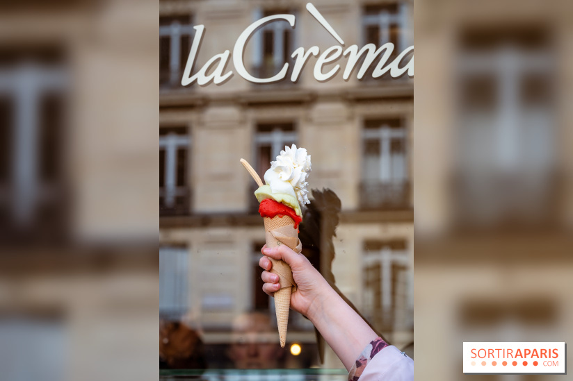 LaCrèma gelato, glacier artisanal près du Jardin du Luxembourg et du Panthéon - photos