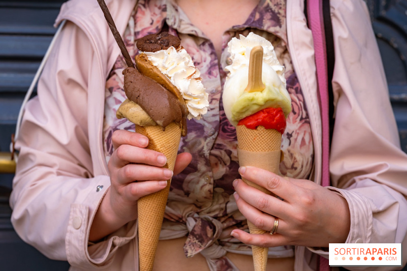 LaCrèma gelato, glacier artisanal près du Jardin du Luxembourg et du Panthéon - photos