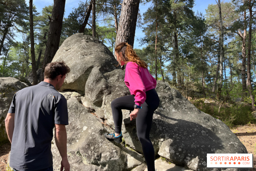 Escalade en Forêt de Fontainebleau - nos photos