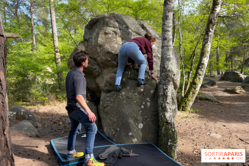 Escalade en Forêt de Fontainebleau - nos photos