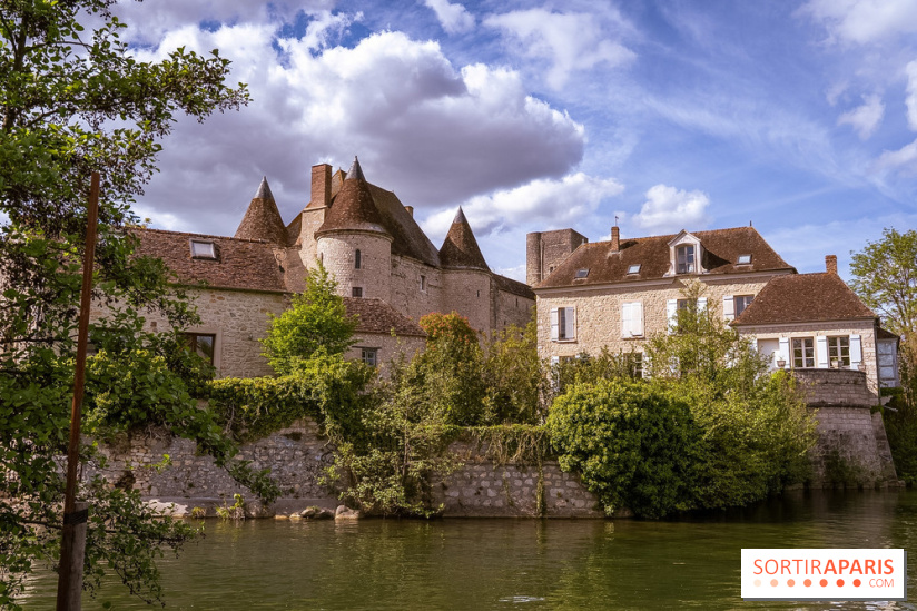 La terrasse du Moulin de Nemours, la guinguette estivale en bord de Loing 77 - A7C04897