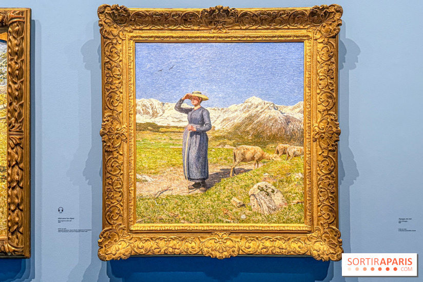 Giovanni Segantini au musée Marmottan Monet : nos photos de l’exposition à Paris sur le peintre des Alpes