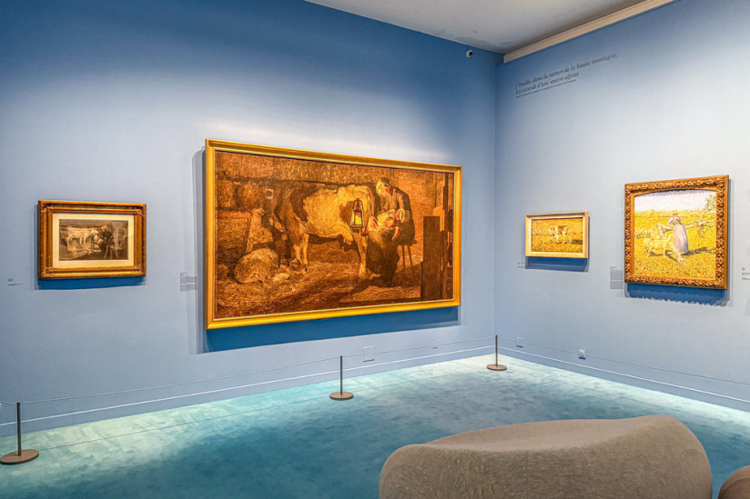 Giovanni Segantini au musée Marmottan Monet : nos photos de l’exposition à Paris sur le peintre des Alpes
