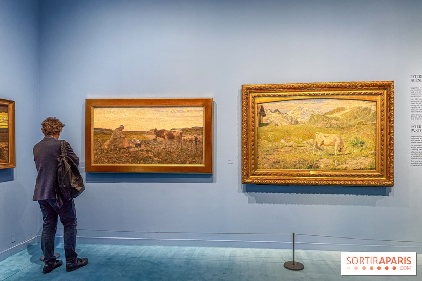 Giovanni Segantini au musée Marmottan Monet : nos photos de l’exposition à Paris sur le peintre des Alpes