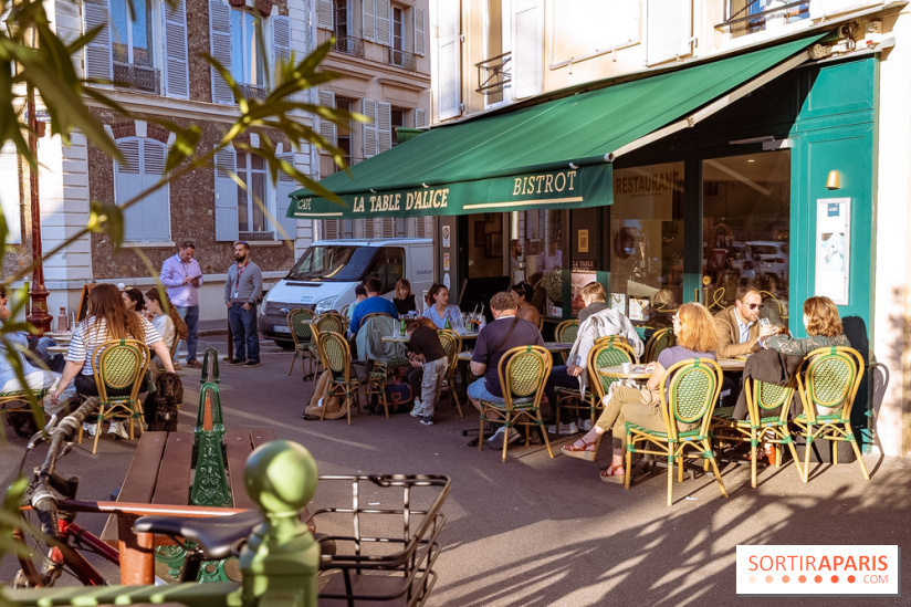 La Table d'Alice et sa terrasse, restaurant à Versailles - photos