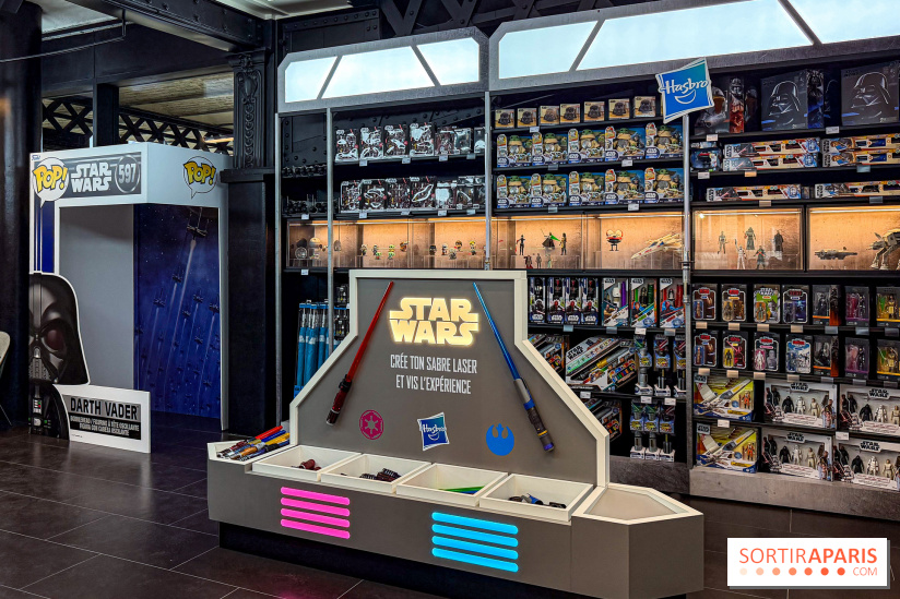 Star Wars : un pop-up store de 300 m2 a atterri en plein cœur de Paris - notre avis