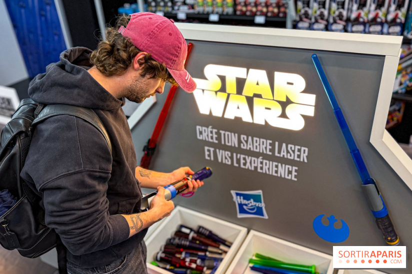 Star Wars : un pop-up store de 300 m2 a atterri en plein cœur de Paris - notre avis