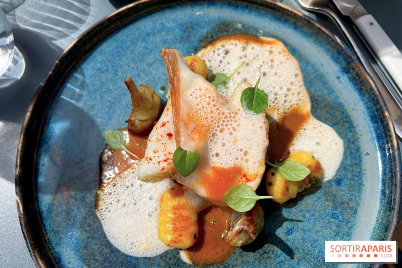 Rooster - Lotte, gnocchis, lard de Colonnata