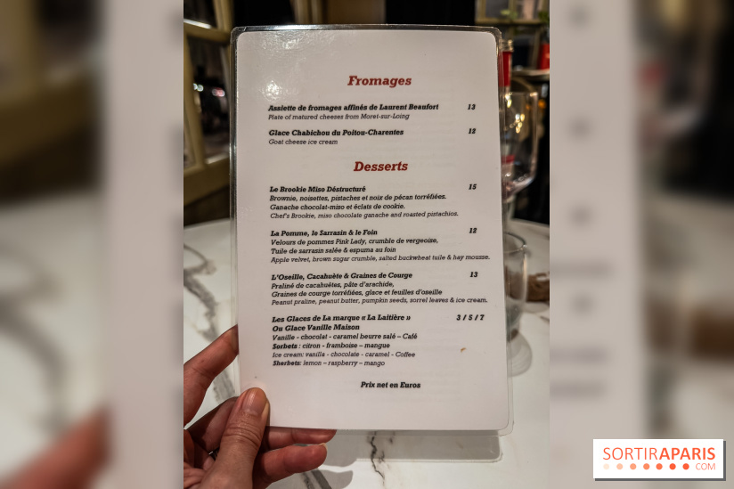 L'Orée des Sablons, restaurant à Fontainebleau - photos - menu - carte