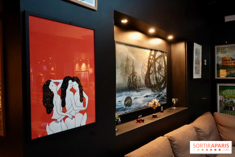 Sparkling VR - œuvres et salon du loft