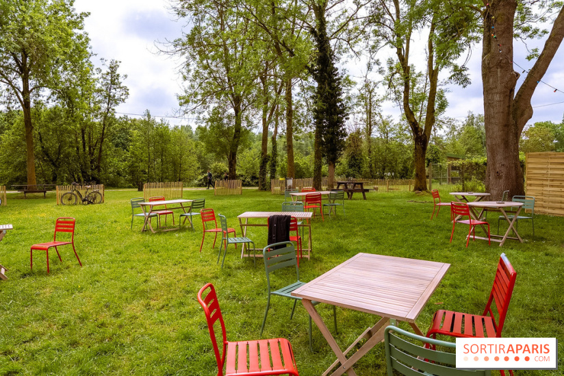 La guinguette de la pointe sauvage en bord de Marne à Vaires-sur-Marne en Seine-et-Marne