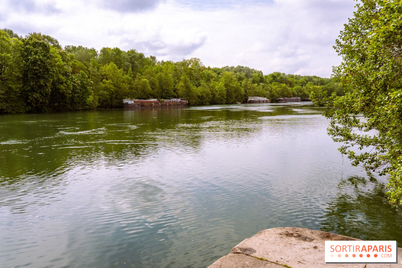 La guinguette de la pointe sauvage en bord de Marne à Vaires-sur-Marne en Seine-et-Marne