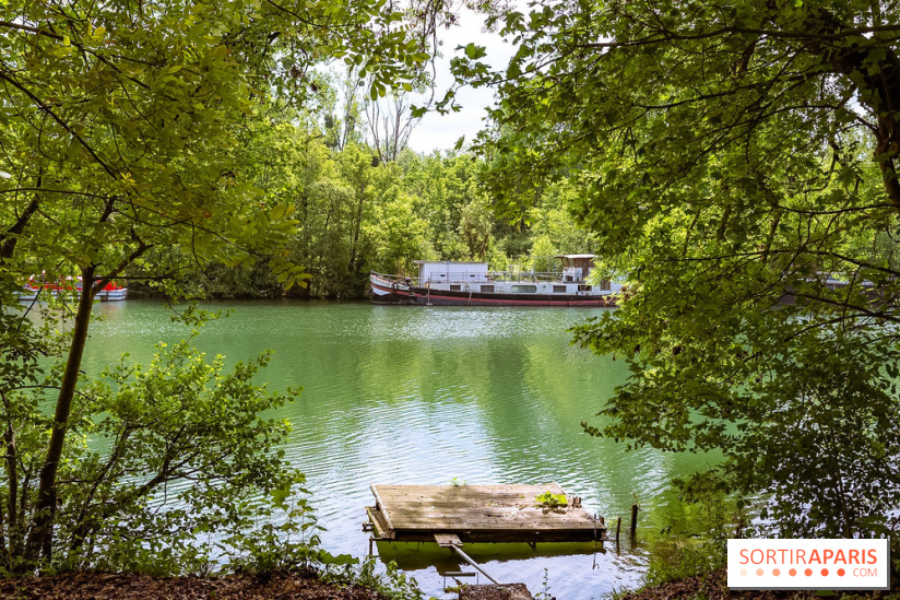 La guinguette de la pointe sauvage en bord de Marne à Vaires-sur-Marne en Seine-et-Marne