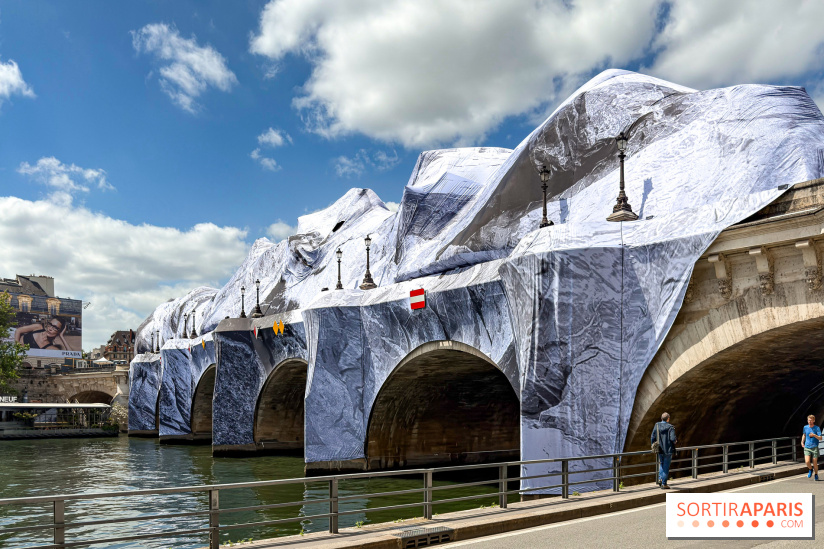 La Caverne du Pont Neuf : le montage de l’installation géante de JR démarre à Paris