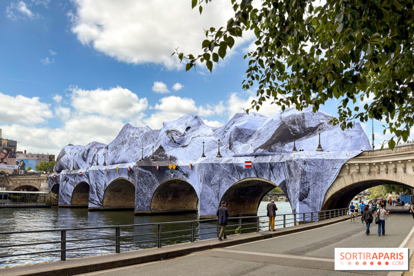 La Caverne du Pont Neuf : le montage de l’installation géante de JR démarre à Paris